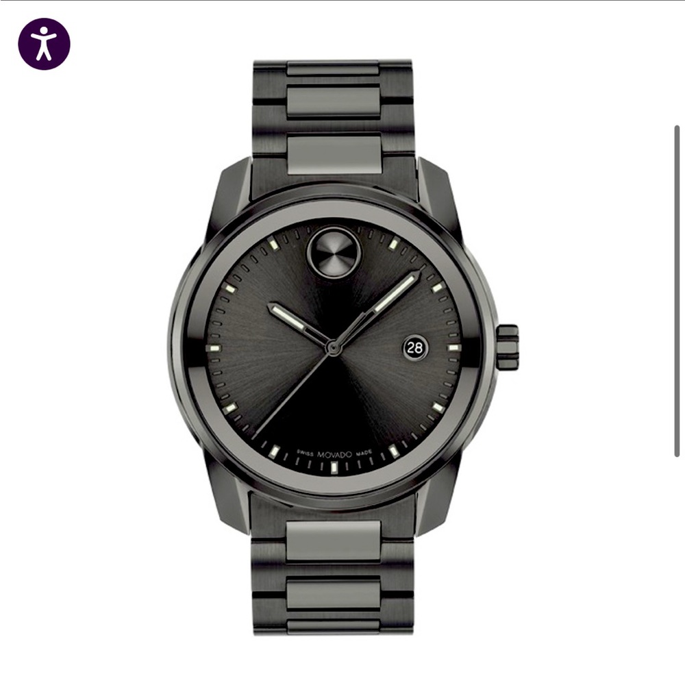 Movado 42MM BOLD Verso
Gunmetal Men's Watch